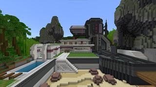 Screenshot of the Minecraft Bedrock Marketplace product Mega Ultimate House created by Razzleberries.