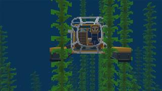 Screenshot of the Minecraft Bedrock Marketplace product Megalodon created by Razzleberries.