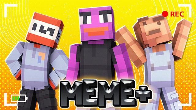 Thumbnail of the Minecraft Bedrock Marketplace product MEME+ created by Razzleberries.
