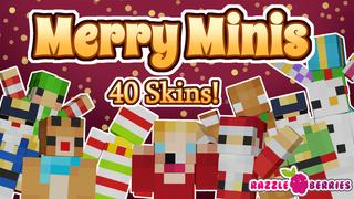 Thumbnail of the Minecraft Bedrock Marketplace product Merry Minis created by Razzleberries.