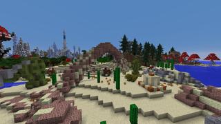 Screenshot of the Minecraft Bedrock Marketplace product Micro Biomes created by Razzleberries.