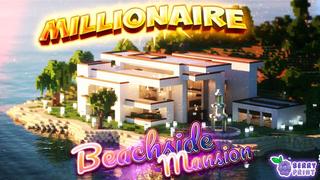 Thumbnail of the Minecraft Bedrock Marketplace product Mansão milionária à beira-mar created by Razzleberries.