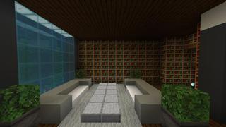 Screenshot of the Minecraft Bedrock Marketplace product Millionaire Cliffside Mansion created by Razzleberries.