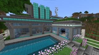 Screenshot of the Minecraft Bedrock Marketplace product Mansión del Diamante Millonario created by Razzleberries.