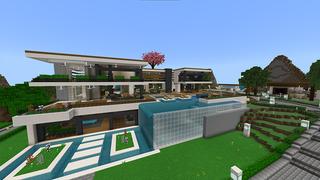 Screenshot of the Minecraft Bedrock Marketplace product Millionaire Summer Vacation created by Razzleberries.