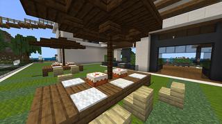 Screenshot of the Minecraft Bedrock Marketplace product Millionaire Summer Vacation created by Razzleberries.