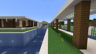 Screenshot of the Minecraft Bedrock Marketplace product Millionaire Tropical Mansion created by Razzleberries.