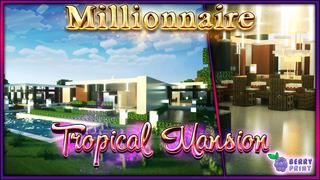 Thumbnail of the Minecraft Bedrock Marketplace product Millionaire Tropical Mansion created by Razzleberries.
