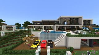 Screenshot of the Minecraft Bedrock Marketplace product Millionaire Tropical Vacation created by Razzleberries.