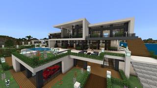 Screenshot of the Minecraft Bedrock Marketplace product Millionaire Tropical Vacation created by Razzleberries.