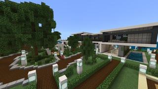 Screenshot of the Minecraft Bedrock Marketplace product Millionaire Tropical Vacation created by Razzleberries.