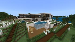 Screenshot of the Minecraft Bedrock Marketplace product Millionaire Tropical Vacation created by Razzleberries.
