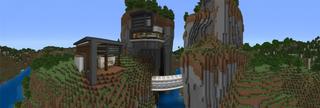 Panorama of the Minecraft Bedrock Marketplace product Millionaire Underground Base created by Razzleberries.