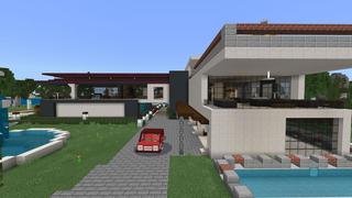 Screenshot of the Minecraft Bedrock Marketplace product Millionaire Vacation Island created by Razzleberries.