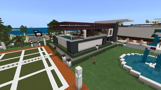 Screenshot of the Minecraft Bedrock Marketplace product Millionaire Vacation Island created by Razzleberries.