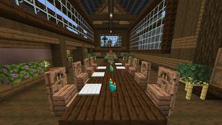 Screenshot of the Minecraft Bedrock Marketplace product Millionaire Vacation Mansion created by Razzleberries.