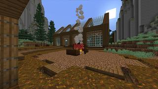 Screenshot of the Minecraft Bedrock Marketplace product Millionaire Vacation Mansion created by Razzleberries.