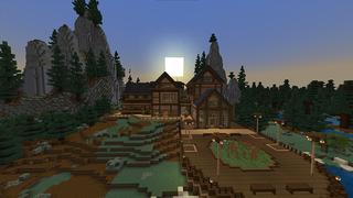 Screenshot of the Minecraft Bedrock Marketplace product Millionaire Vacation Mansion created by Razzleberries.