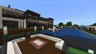 Screenshot of the Minecraft Bedrock Marketplace product Millionaire Vacation Villa created by Razzleberries.