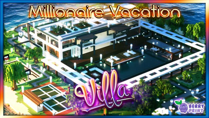 Millionaire Vacation Villa by Razzleberries | CHUNK - Minecraft Bedrock ...