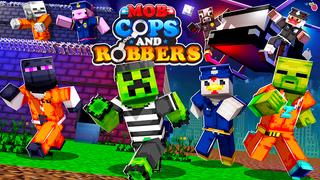 Thumbnail of the Minecraft Bedrock Marketplace product Mob Cops & Robbers! created by Razzleberries.