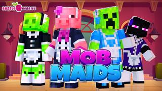 Thumbnail of the Minecraft Bedrock Marketplace product Mob Maids created by Razzleberries.