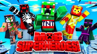 Thumbnail of the Minecraft Bedrock Marketplace product Mob Superheroes! created by Razzleberries.