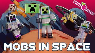 Thumbnail of the Minecraft Bedrock Marketplace product Mobs in Space created by Razzleberries.