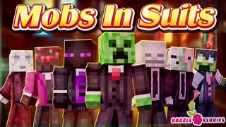 Thumbnail of the Minecraft Bedrock Marketplace product Mobs in Suits created by Razzleberries.