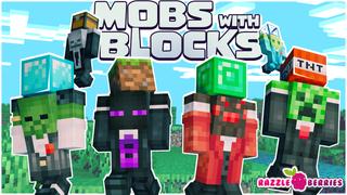 Thumbnail of the Minecraft Bedrock Marketplace product Mobs with Blocks created by Razzleberries.