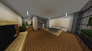 Screenshot of the Minecraft Bedrock Marketplace product Modern Beachside Villa created by Razzleberries.