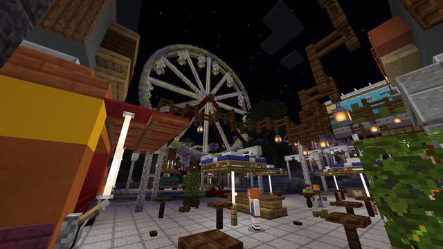 Screenshot of the Minecraft Bedrock Marketplace product Modern City created by Razzleberries.