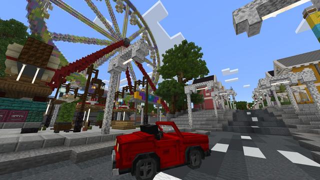 Screenshot of the Minecraft Bedrock Marketplace product Modern City created by Razzleberries.