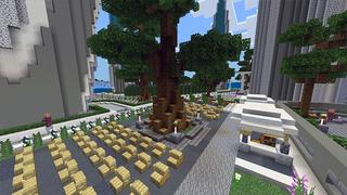Screenshot of the Minecraft Bedrock Marketplace product Modern City created by Razzleberries.
