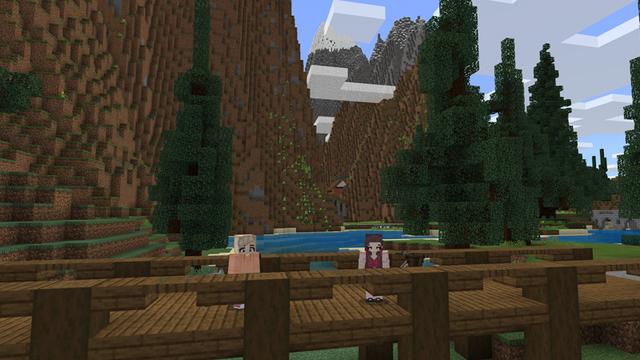 Screenshot of the Minecraft Bedrock Marketplace product Modern Colorful City created by Razzleberries.