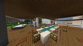 Screenshot of the Minecraft Bedrock Marketplace product Modern Millionaire Island created by Razzleberries.