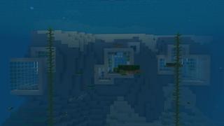 Screenshot of the Minecraft Bedrock Marketplace product Modern Underwater Base created by Razzleberries.