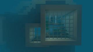 Screenshot of the Minecraft Bedrock Marketplace product Modern Underwater Base created by Razzleberries.