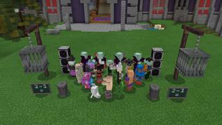 Screenshot of the Minecraft Bedrock Marketplace product Monster Highschool created by Razzleberries.