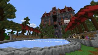 Screenshot of the Minecraft Bedrock Marketplace product Monster Highschool created by Razzleberries.