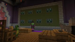 Screenshot of the Minecraft Bedrock Marketplace product Monster Highschool created by Razzleberries.