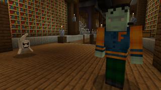 Screenshot of the Minecraft Bedrock Marketplace product Monster Highschool created by Razzleberries.