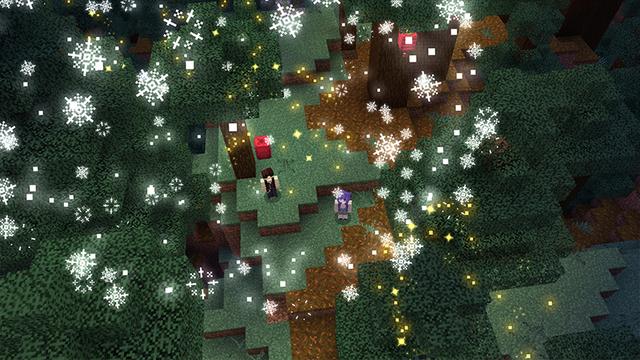 Screenshot of the Minecraft Bedrock Marketplace product More Fireworks created by Razzleberries.