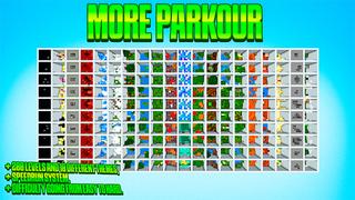 Thumbnail of the Minecraft Bedrock Marketplace product More Parkour created by Razzleberries.
