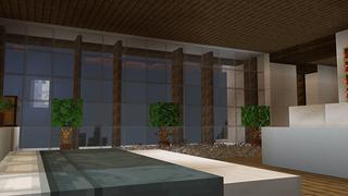 Screenshot of the Minecraft Bedrock Marketplace product Mountain Tycoon Mansion created by Razzleberries.