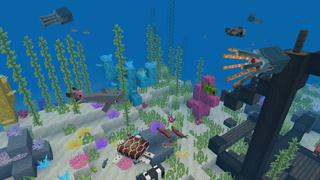 Screenshot of the Minecraft Bedrock Marketplace product Muddle created by Razzleberries.