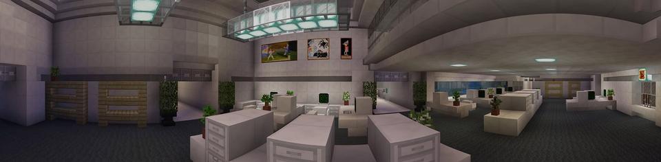 Panorama of the Minecraft Bedrock Marketplace product Mutant Zombie Outbreak created by Razzleberries.