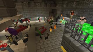 Screenshot of the Minecraft Bedrock Marketplace product Mutant Zombie Outbreak created by Razzleberries.