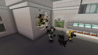 Screenshot of the Minecraft Bedrock Marketplace product Mutant Zombie Outbreak created by Razzleberries.