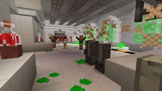 Screenshot of the Minecraft Bedrock Marketplace product Mutant Zombie Outbreak created by Razzleberries.